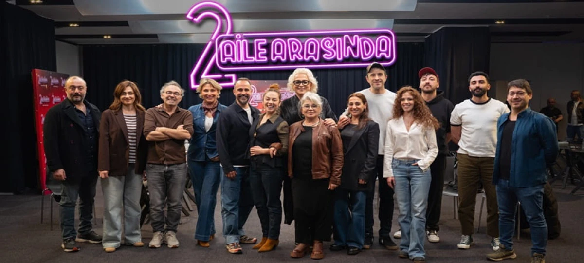 &ldquo;2 AİLE ARASINDA&rdquo;  FİLMİNİN OKUMA PROVASI YAPILDI