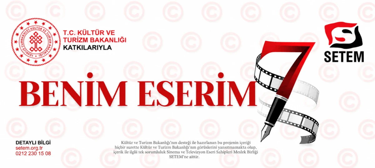 &ldquo;BENİM ESERİM 7&rdquo; SENARYO YARIŞMASI SONU&Ccedil;LARI BELLİ OLDU