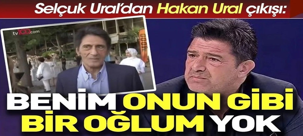 Benim onun gibi bir oğlum yok