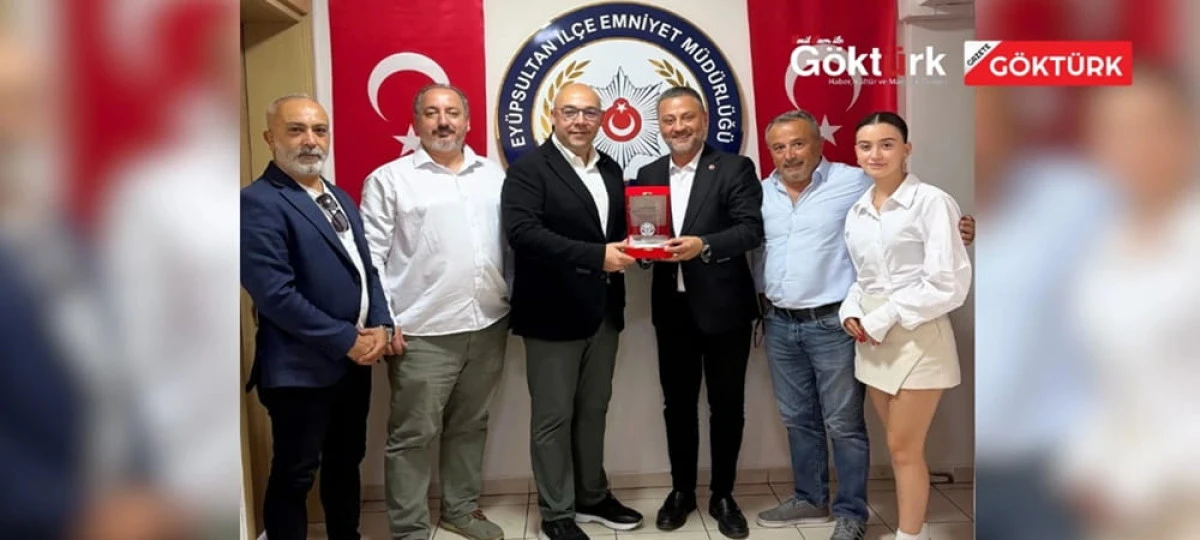 İstanbul Bağımsız Gazetecilerden İl&ccedil;e Emniyet M&uuml;d&uuml;r&uuml; Can Coşkun&rsquo;a Hayırlı Olsun Ziyareti