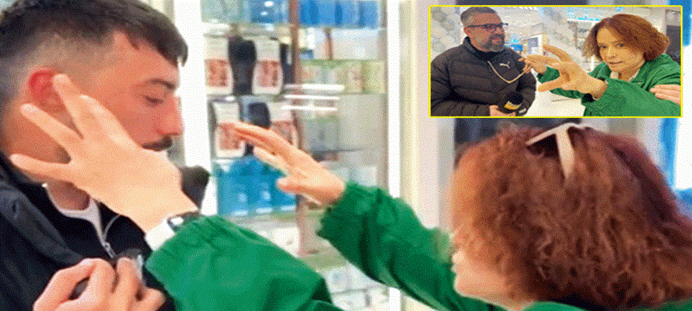 Müjde Ar'ın gergin anları Muhabirlerin üzerine yürüdü