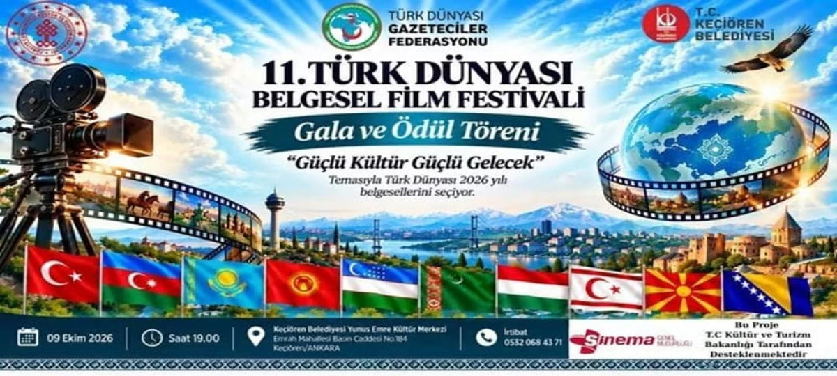 T&Uuml;RK D&Uuml;NYASI K&Uuml;LT&Uuml;R Ş&Ouml;LENİ BAŞLIYOR